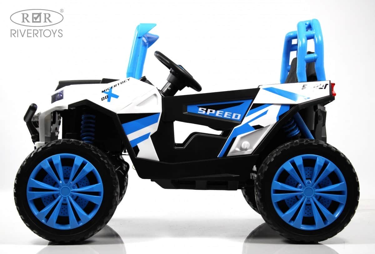 картинка Детский электромобиль F888FF-A 4WD синий 