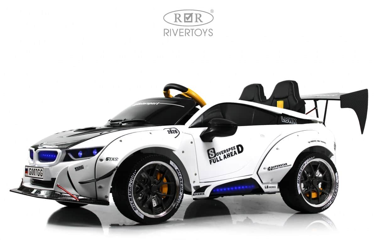 картинка Детский электромобиль G007GG белый 