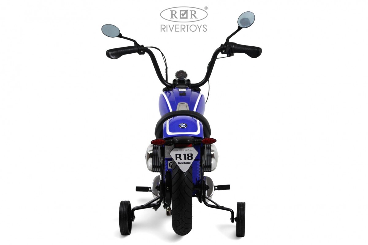 картинка Детский электромотоцикл BMW R18 (A777AA-NEW) синий 