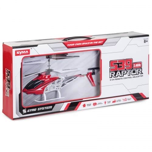 картинка Радиоуправляемый вертолет с гироскопом Syma S39 2.4G - S39 