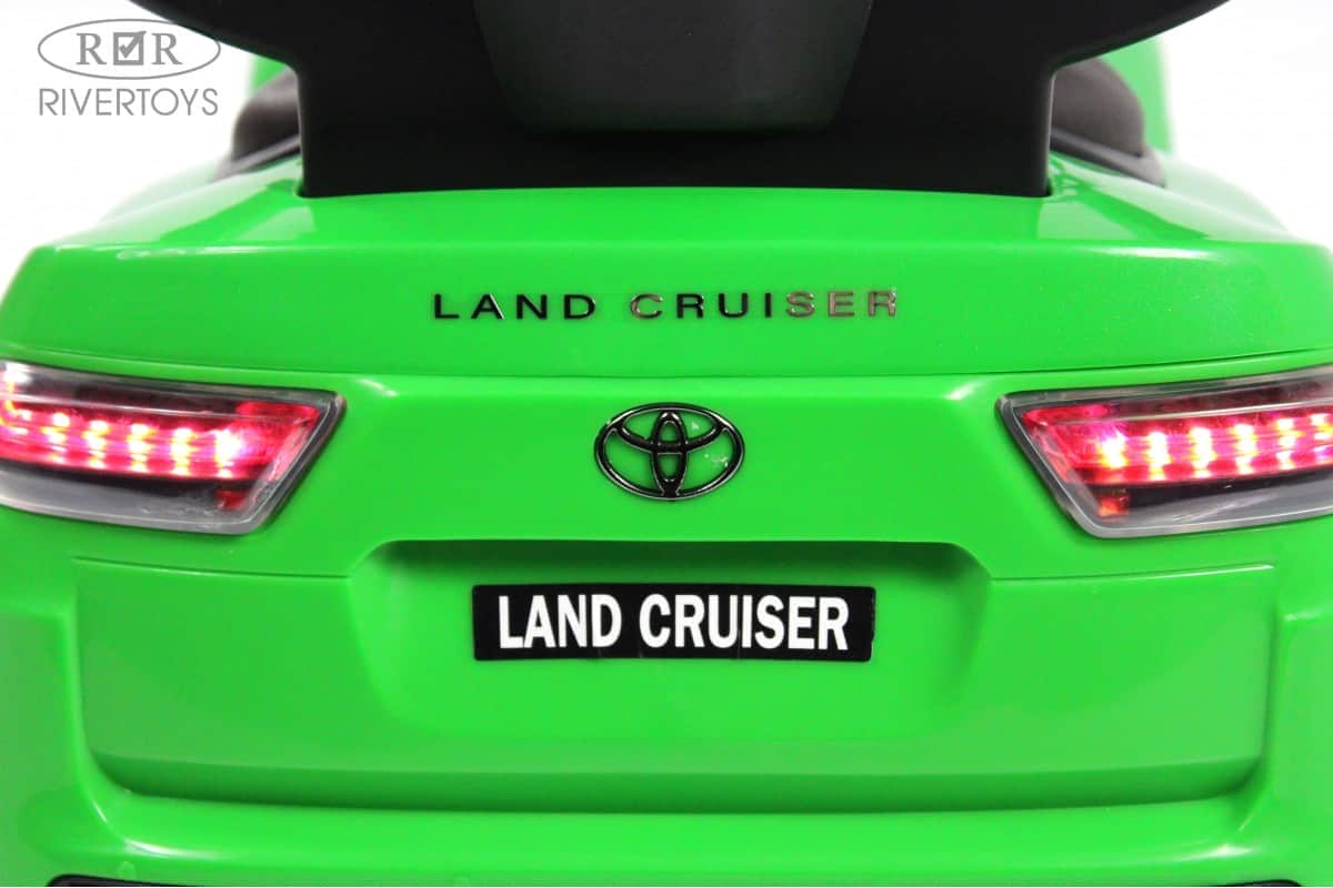 картинка Детский толокар Toyota Land Cruiser 300 Z002ZZ-A зеленый 