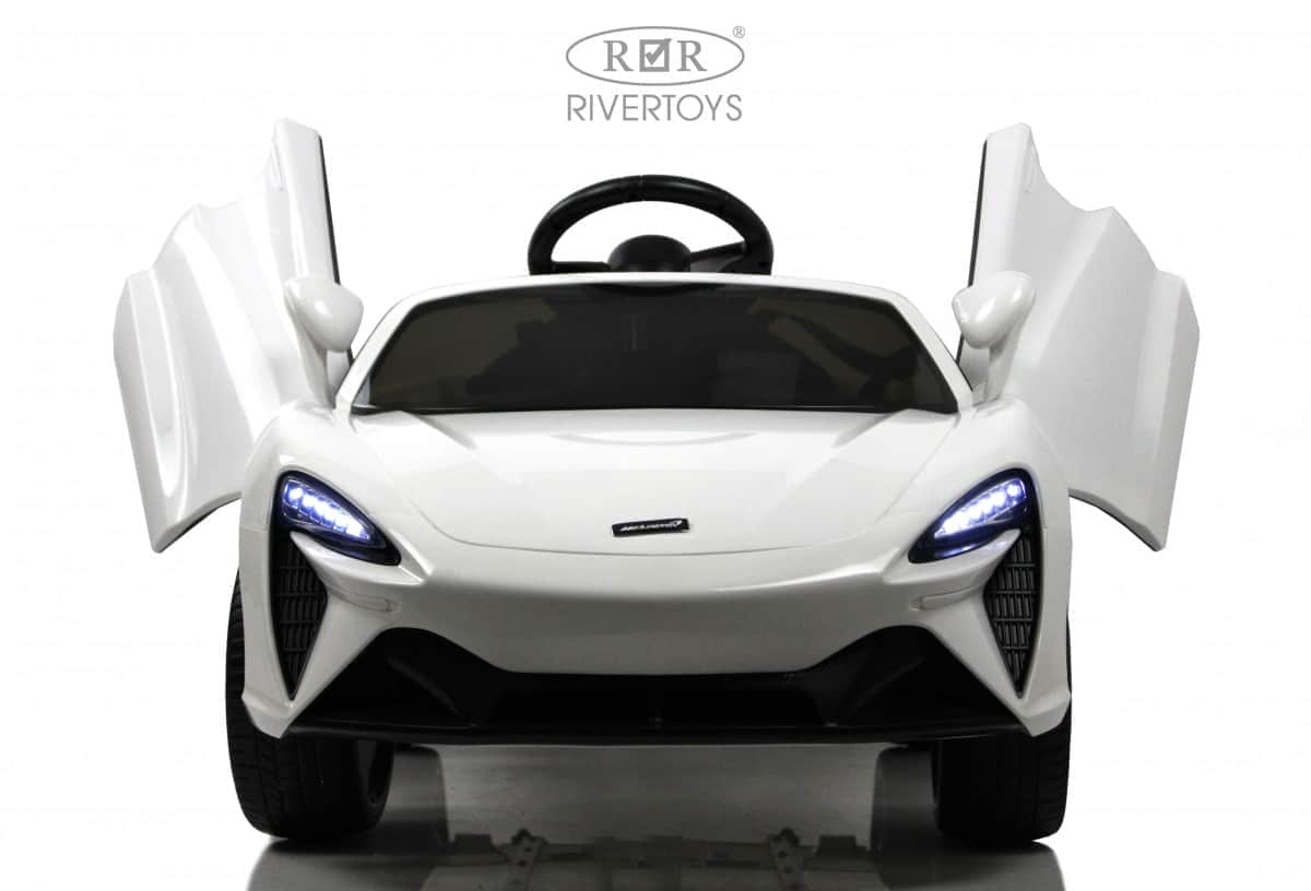 картинка Детский электромобиль McLaren Artura (P888BP) белый 