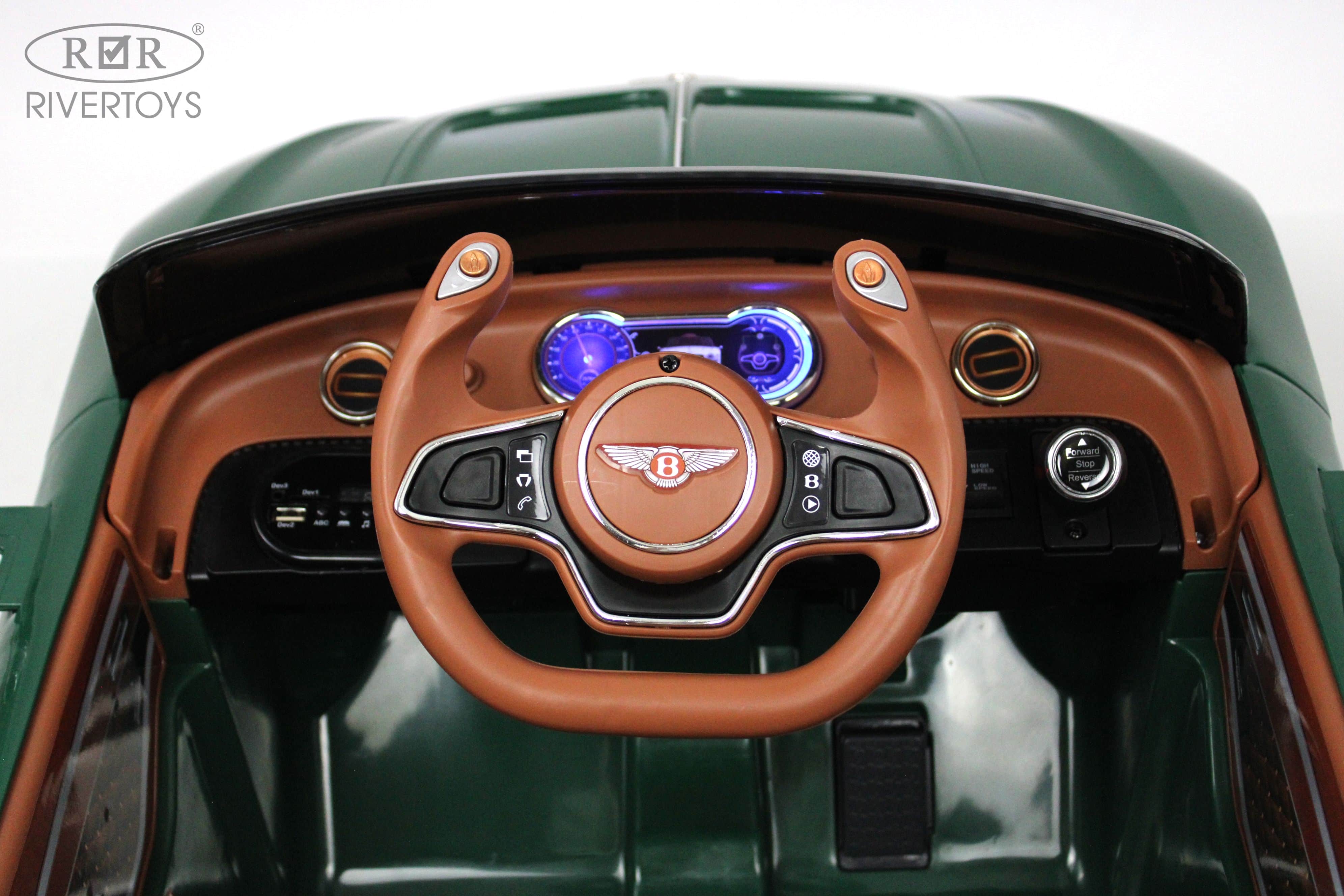 картинка Детский электромобиль Bentley EXP12 (JE1166) зеленый 
