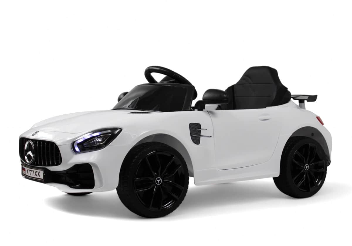 картинка Детский электромобиль Mercedes-Benz AMG GT X777XX белый 