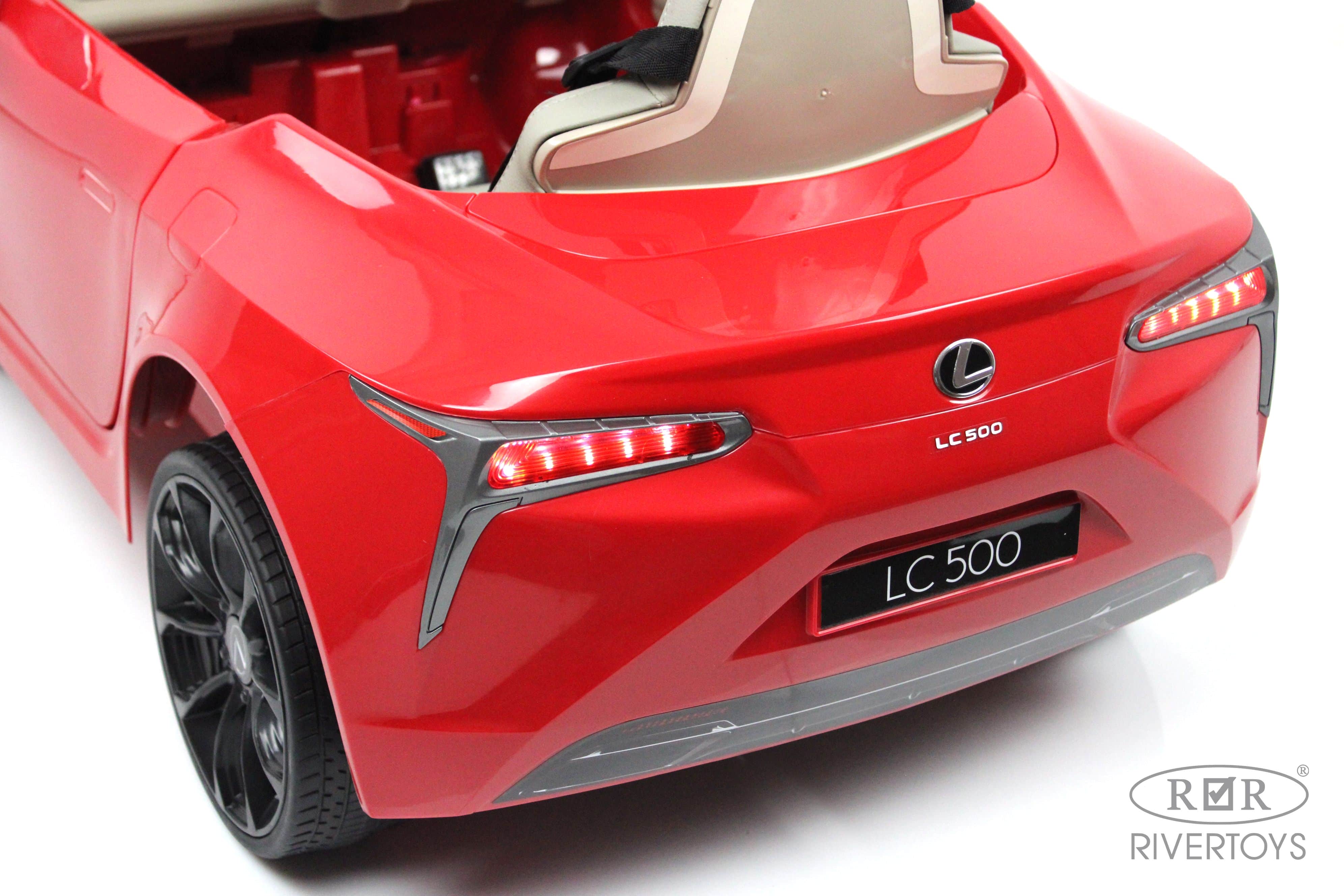 картинка Детский электромобиль Lexus LC 500 (JE1618) красный 