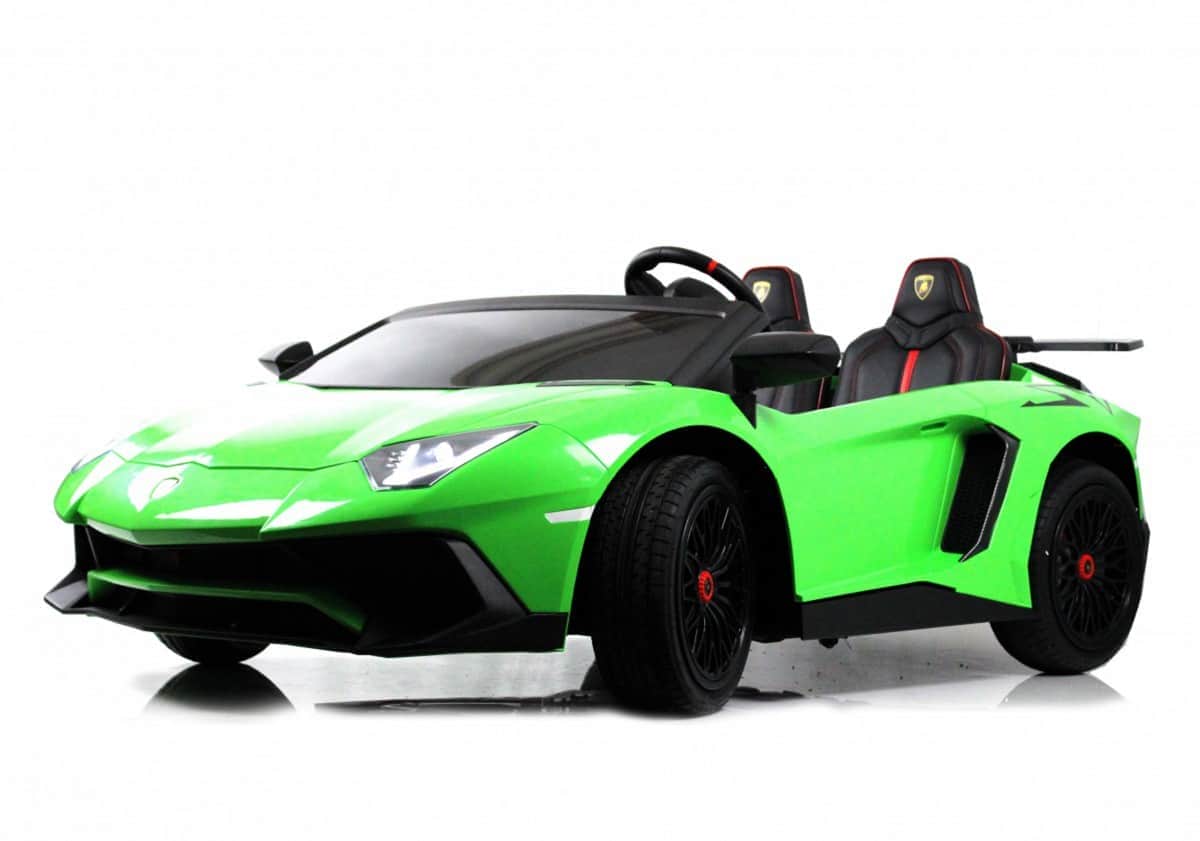 картинка Детский электромобиль Lamborghini Aventador SV (M777MM) зеленый 