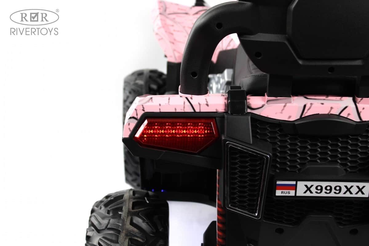 картинка Детский электромобиль X999XX розовый спайдер 