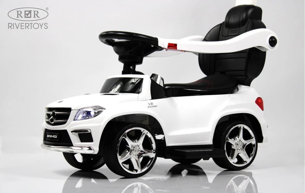 картинка Детский толокар Mercedes-Benz GL63 (A888AA-M) белый 
