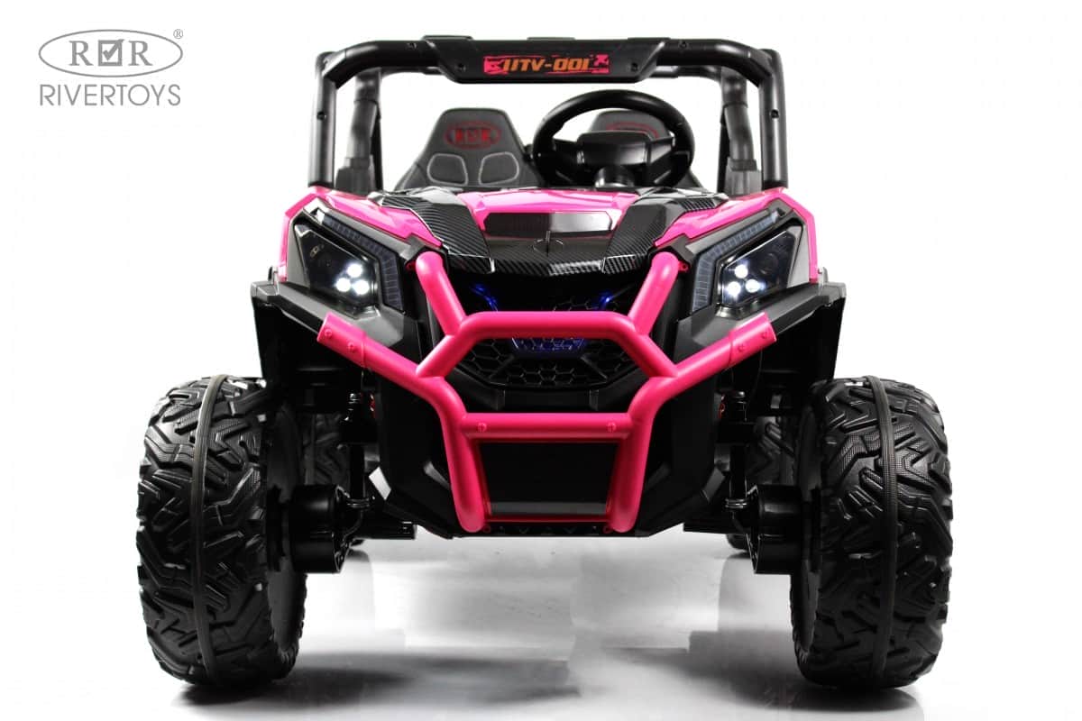 картинка Детский электромобиль K777KK 4WD розовый 