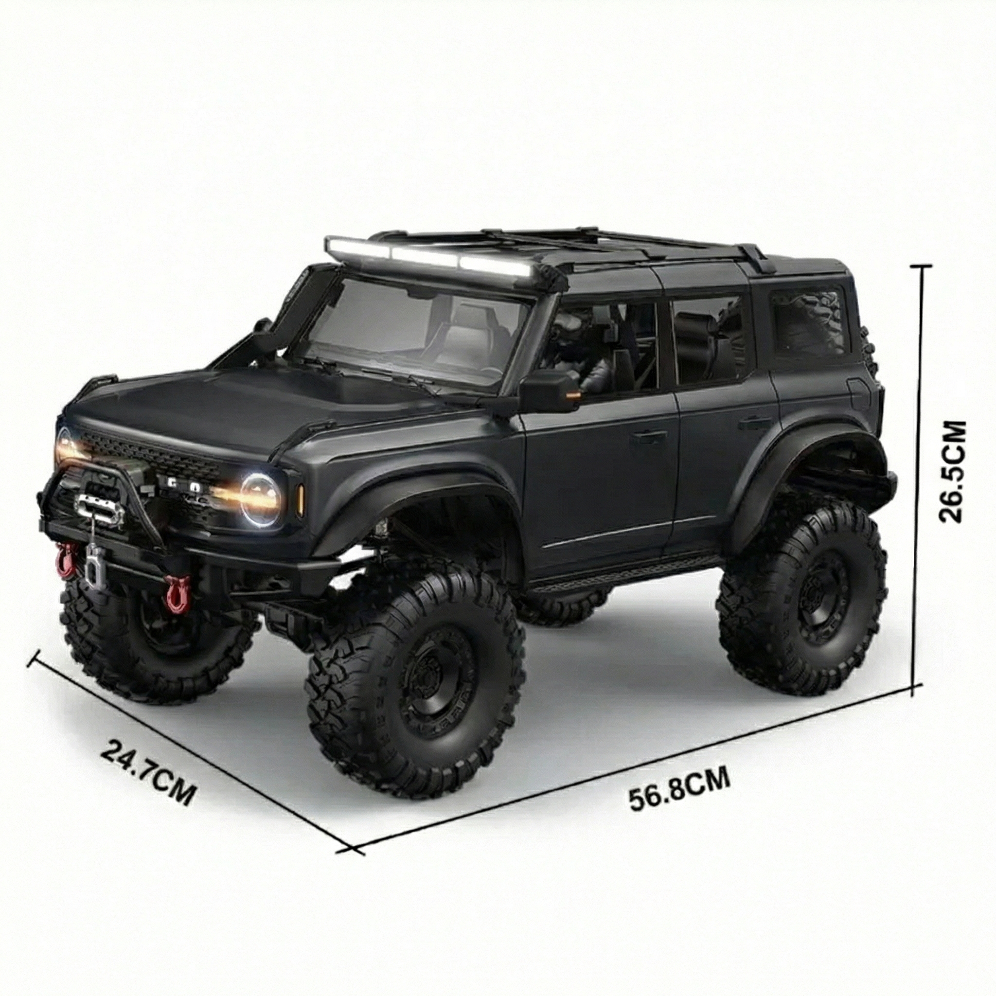 картинка Радиоуправляемый краулер HB Beluga (57 см, 4WD, 1:10) - HB-R1006 