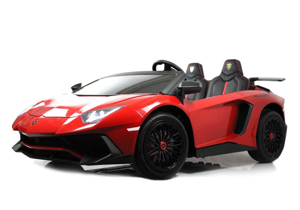 картинка Детский электромобиль Lamborghini Aventador SV (M777MM) красный 