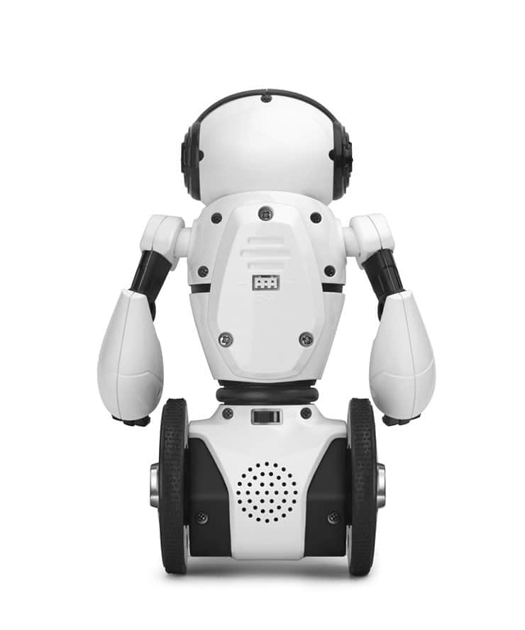 картинка Белый робот WL toys F4 c WiFi FPV камерой, управление через APP - WLT-F4 