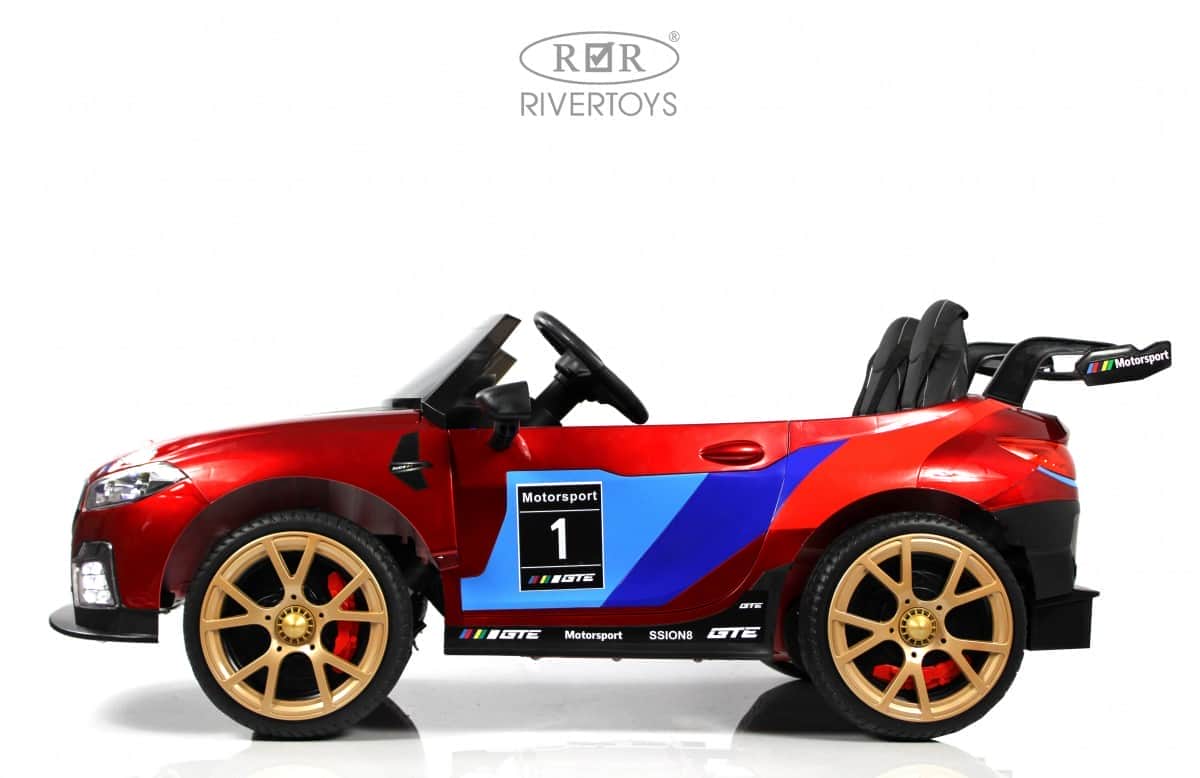 картинка Детский электромобиль F555FF красный глянец 