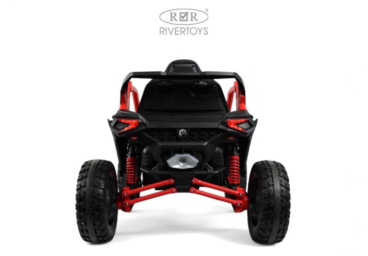 картинка Детский электромобиль Z707ZZ черно-красный 