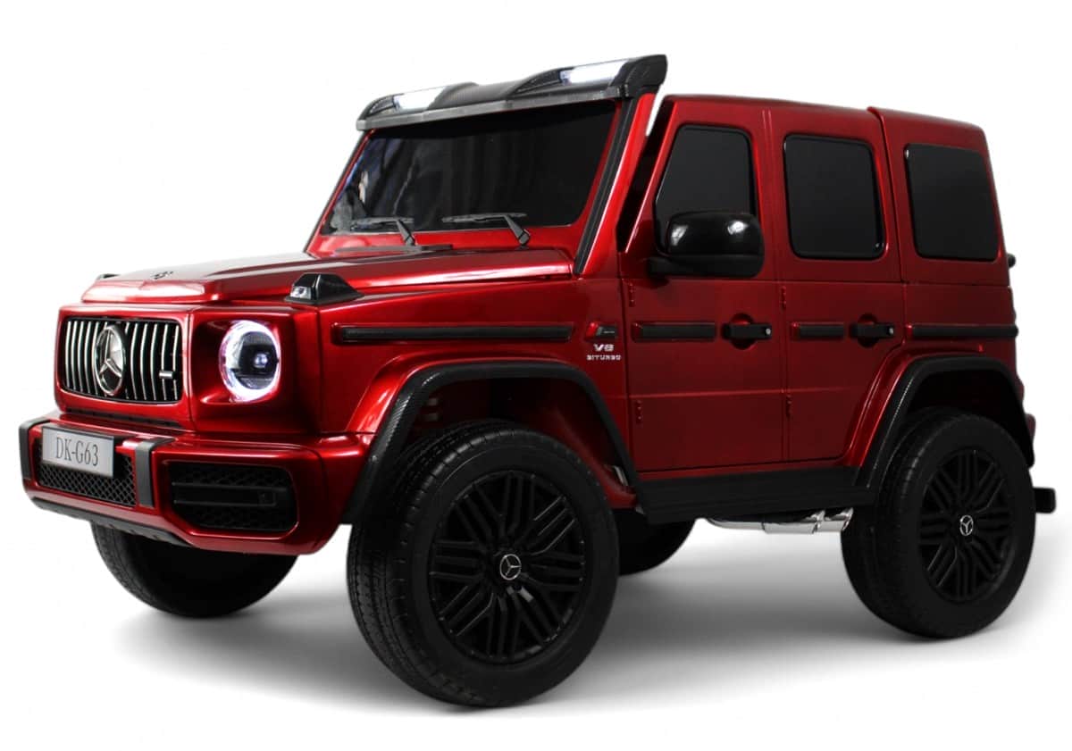 картинка Детский электромобиль Mercedes Benz G63 Y777YY красный глянец 
