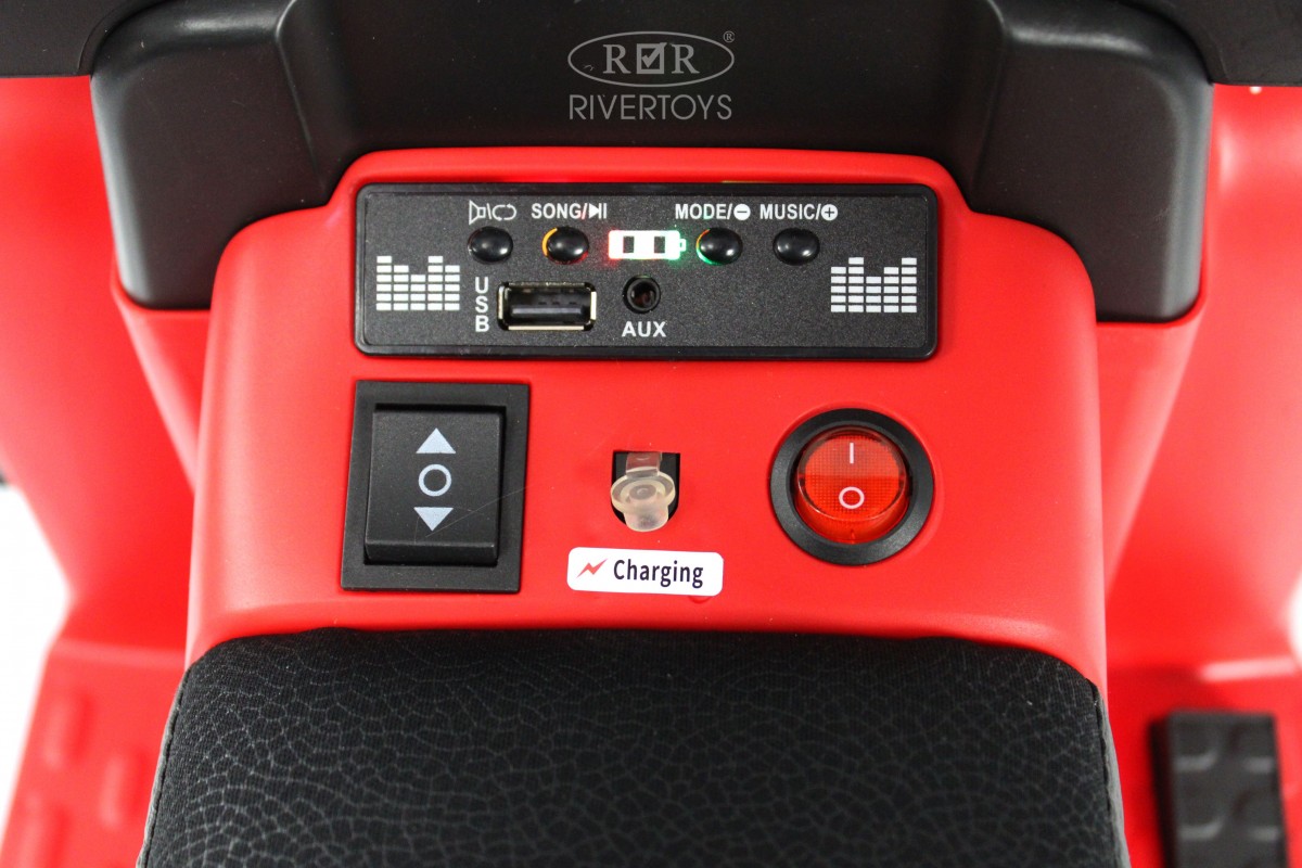 картинка Детский электромобиль Z007VO красный 
