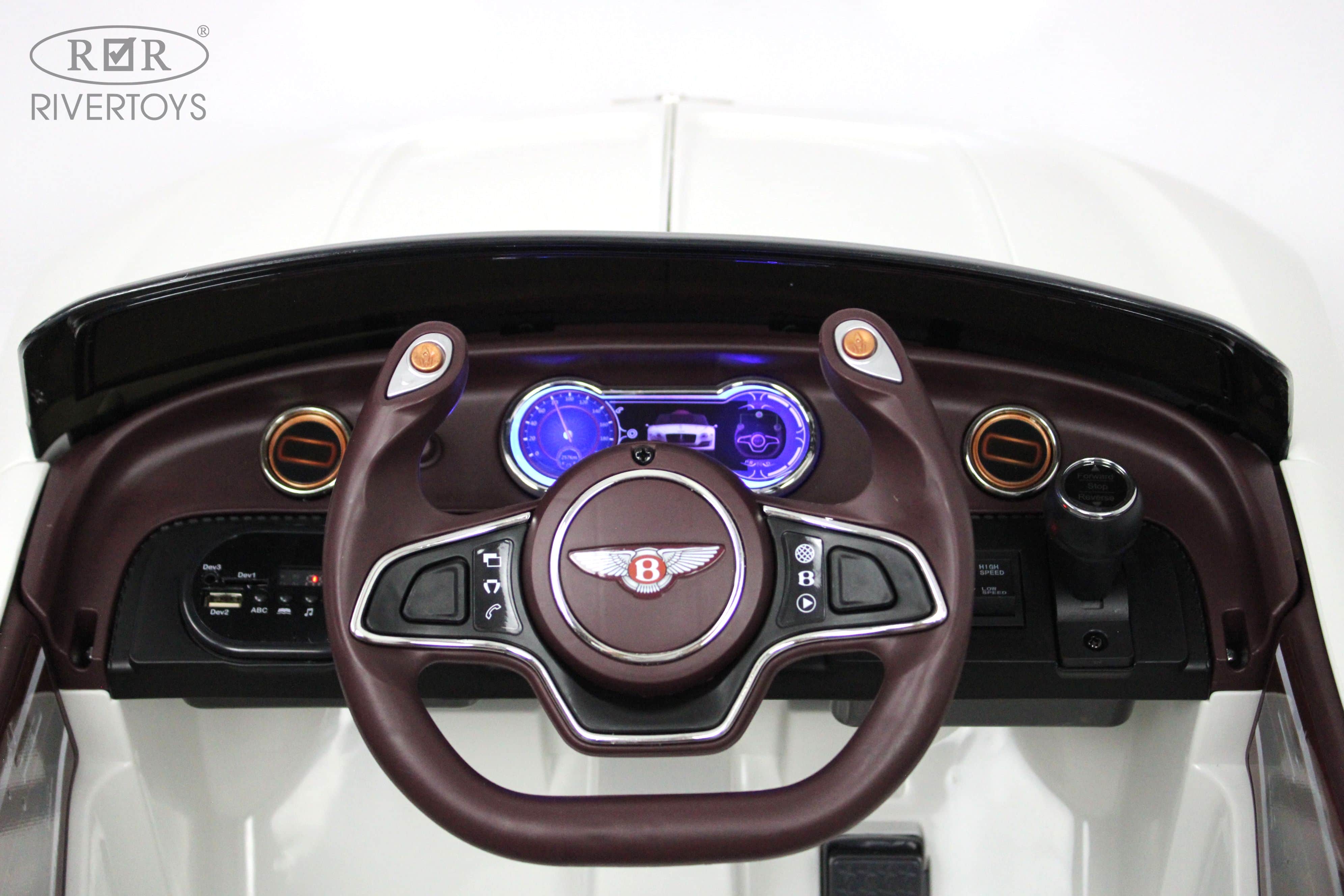 картинка Детский электромобиль Bentley EXP12 (JE1166) белый 