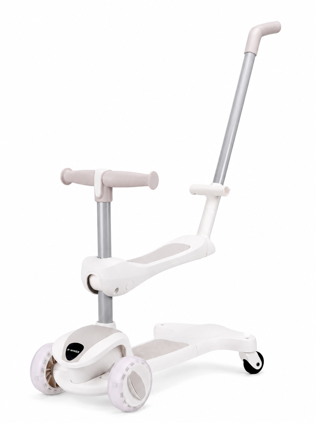картинка Детский самокат-каталка 4в1 - TR003-BEIGE 