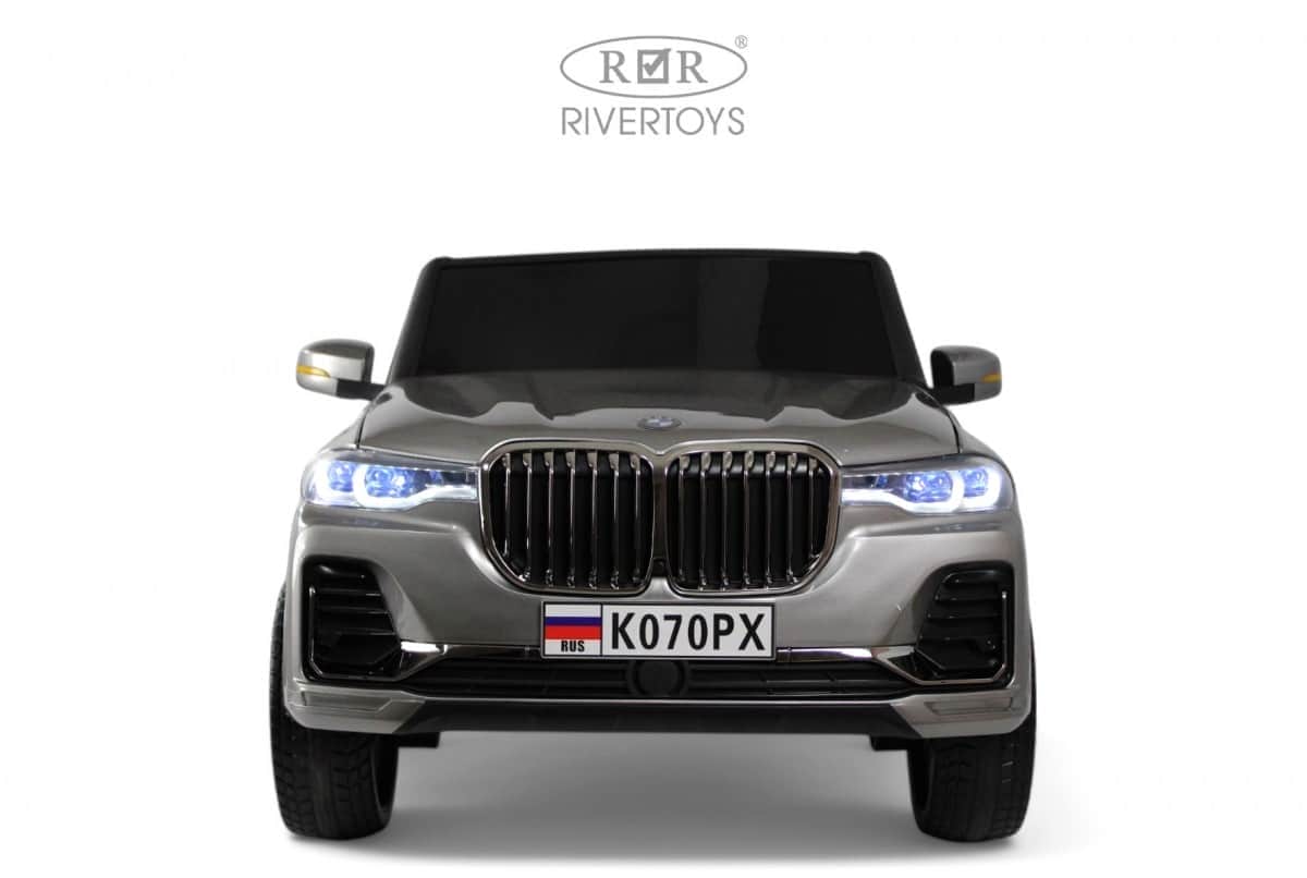 картинка Детский электромобиль K070PX серый глянец 