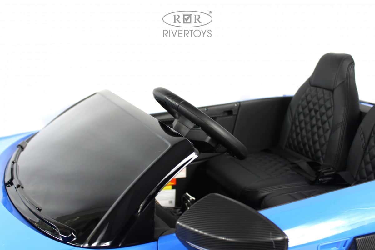 картинка Детский электромобиль AUDI R8 (M333MM) синий 