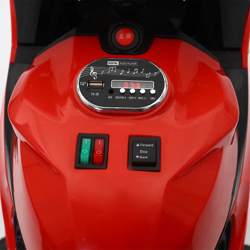 картинка Детский электромотоцикл Ducati 12V - FT-1628-RED-WHITE 