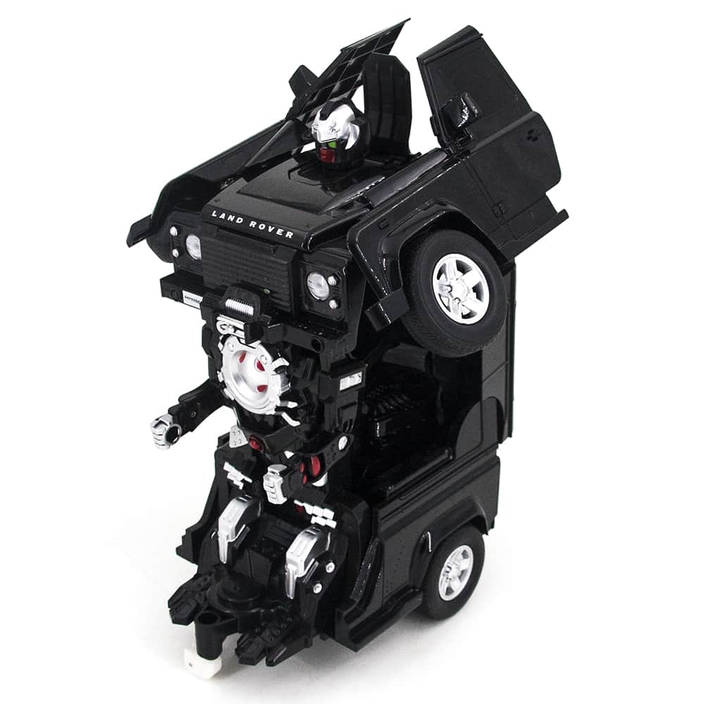 картинка Радиоуправляемый трансформер MZ Land Rover Defender Black 1:14 - 2805P-B 