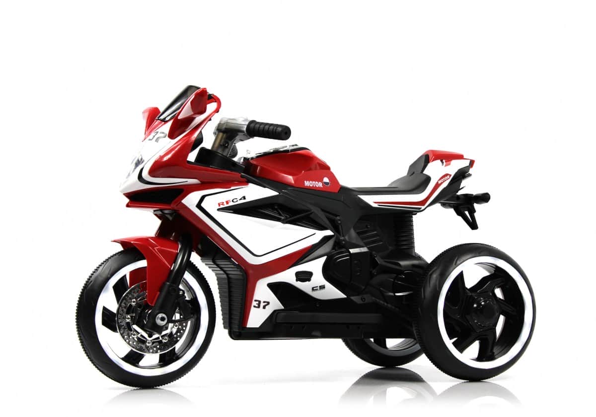 картинка Детский электромотоцикл K222AM красный 