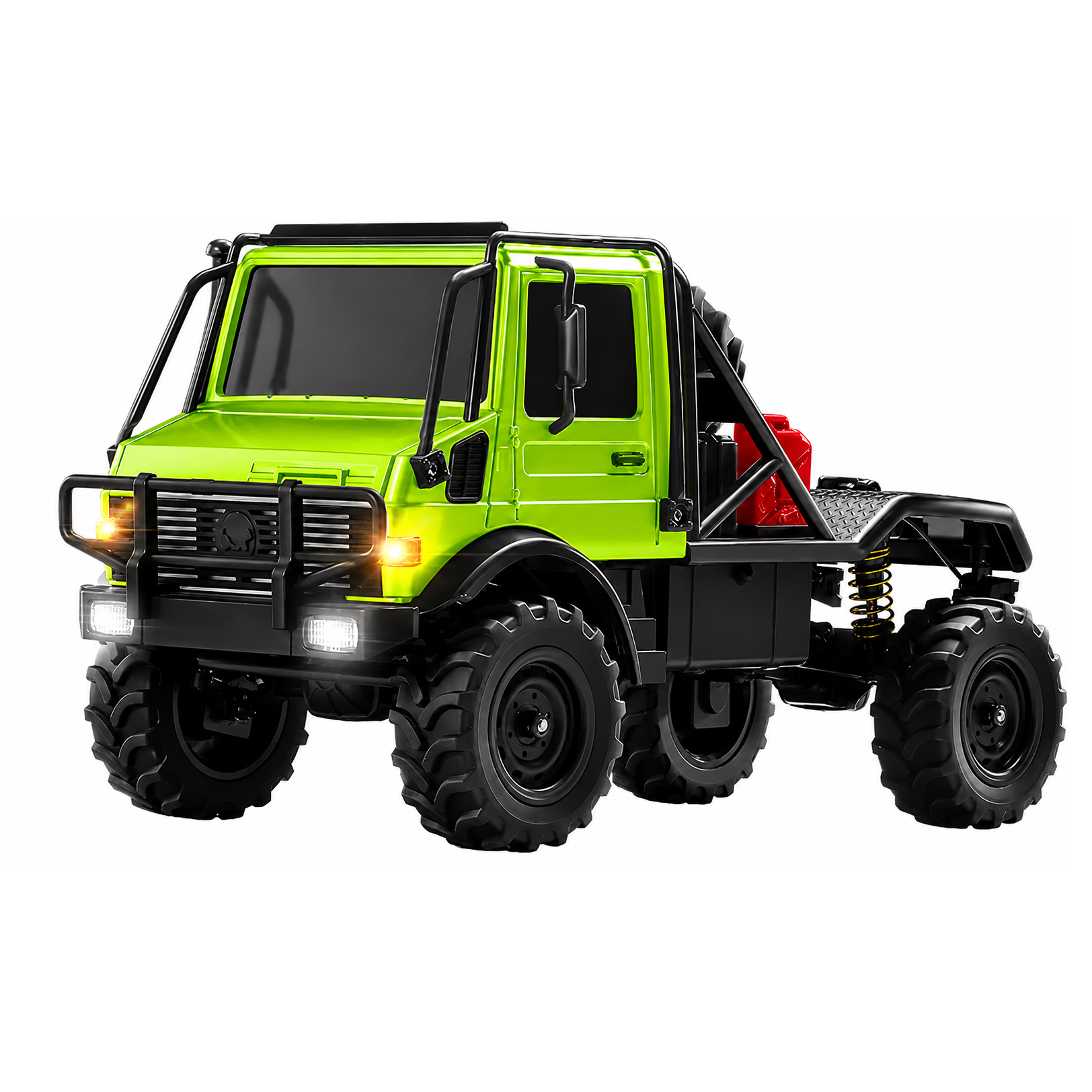 картинка Радиоуправляемый грузовик Unimog U4000 4WD 1:18 - MN-333-GREEN 