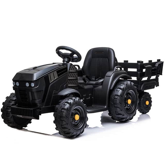 картинка Детский электромобиль Bettyma трактор с прицепом 2WD 12V - BDM0925-BLACK 