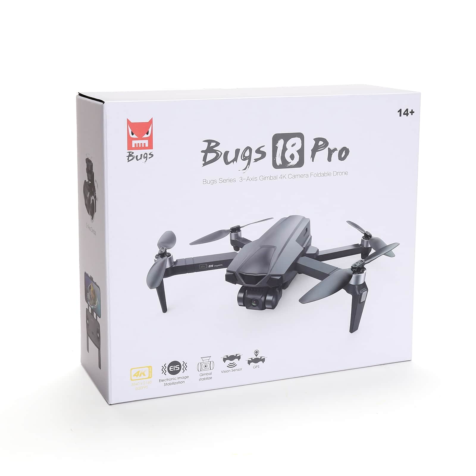 картинка Радиоуправляемый квадрокоптер MJX B18 PRO 4K 3-Axis Gimbal EIS GPS 5G - MJX-B18PRO 