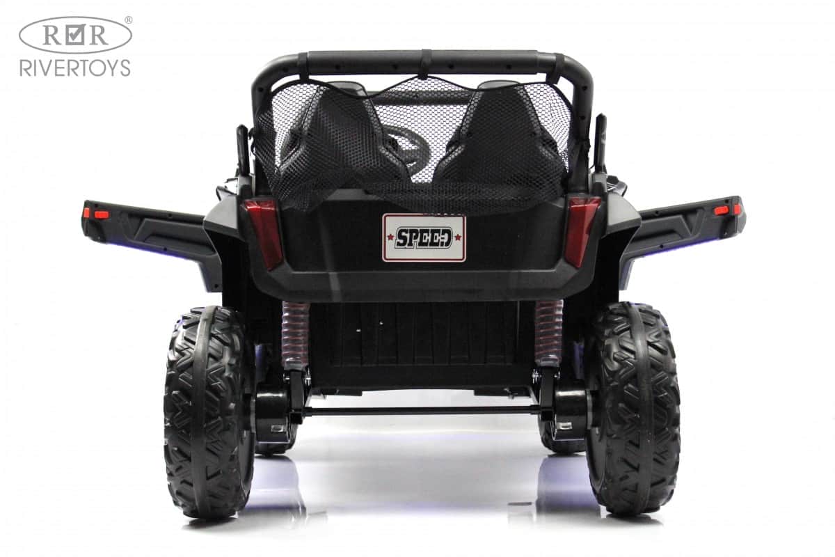 картинка Детский электромобиль T777TT 4WD черный Spider 