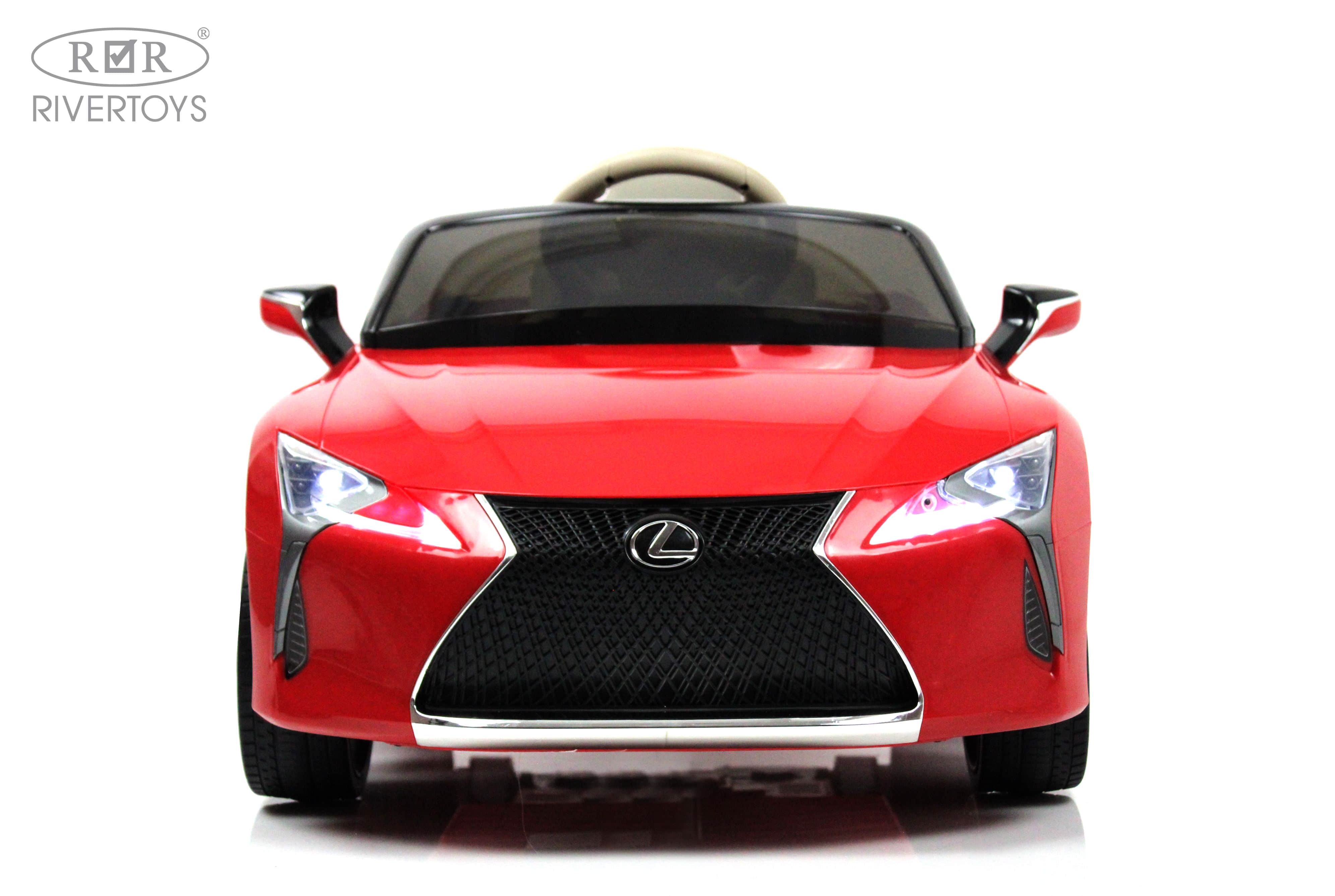 картинка Детский электромобиль Lexus LC 500 (JE1618) красный 
