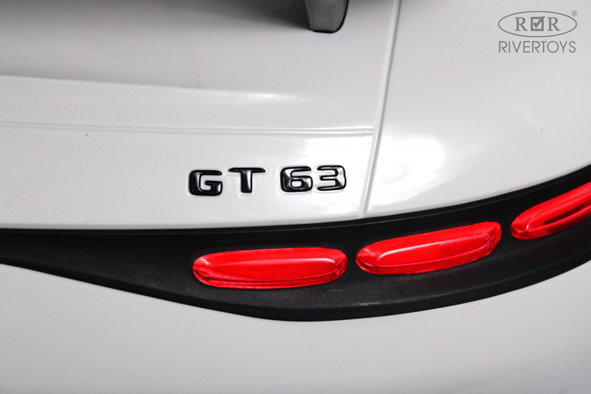 картинка Детский электромобиль Mercedes Benz GT63 Y001YY белый 