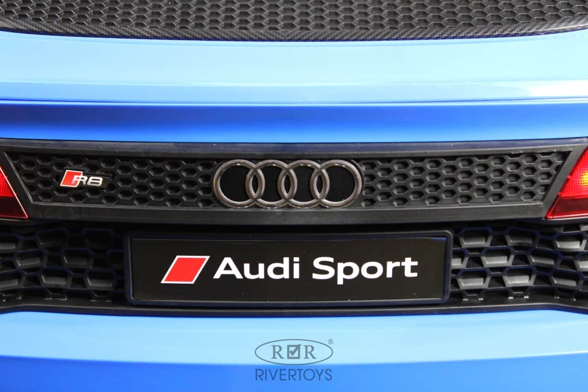 картинка Детский электромобиль AUDI R8 (M333MM) синий 