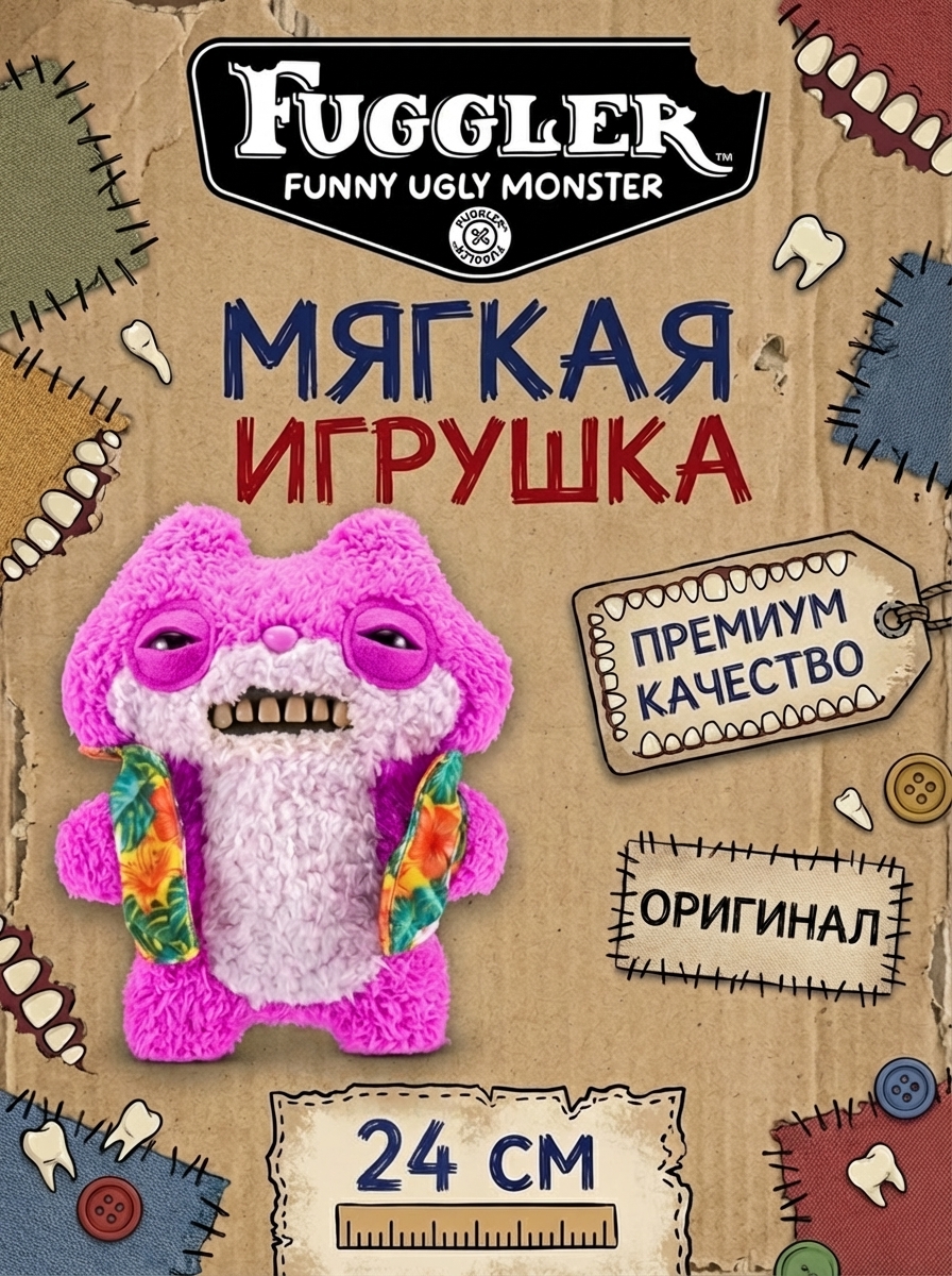 картинка Мягкая игрушка FUGGLER Подозрительная белка - 15714A 