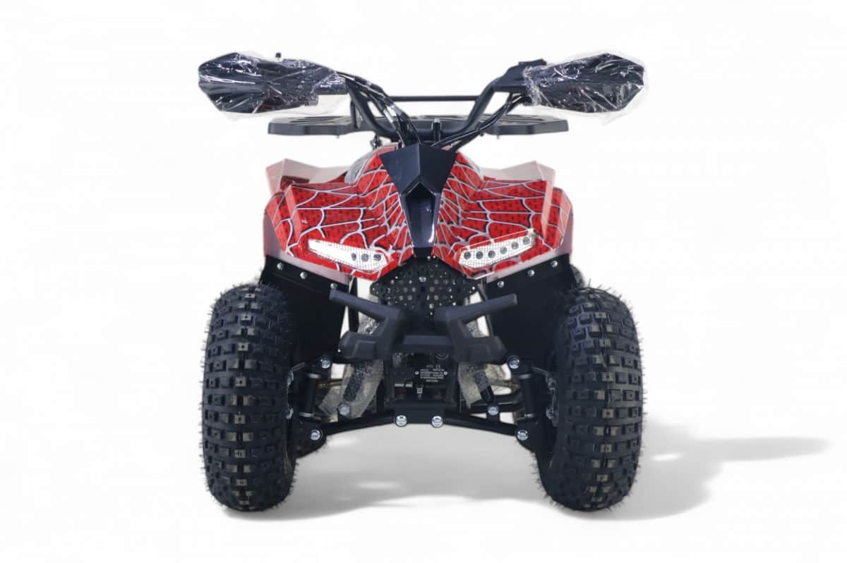 картинка Детский квадроцикл LEON 49CC красный спайдер 