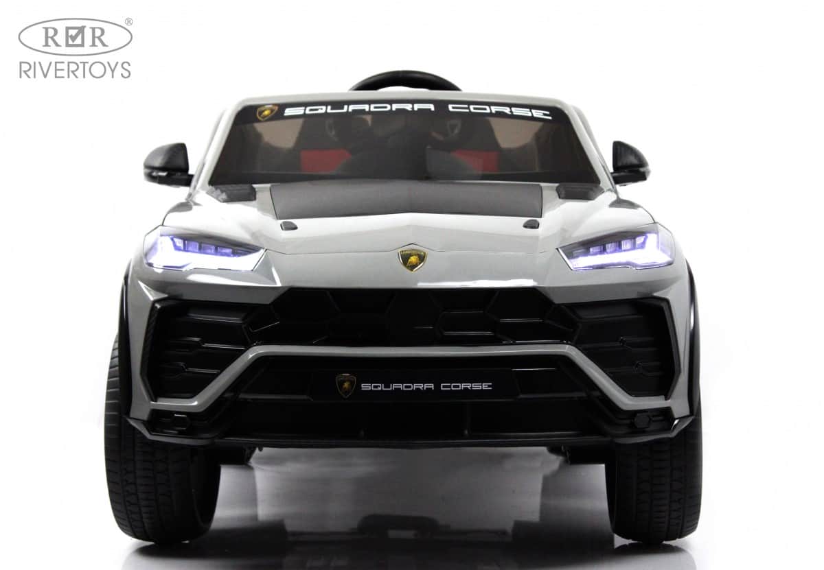 картинка Детский электромобиль Lamborghini Urus (E777EE) серый 