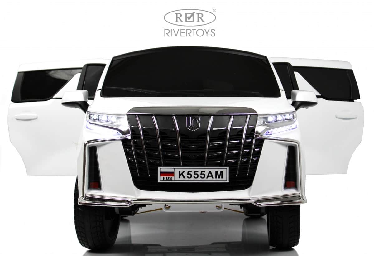 картинка Детский электромобиль K555AM белый 