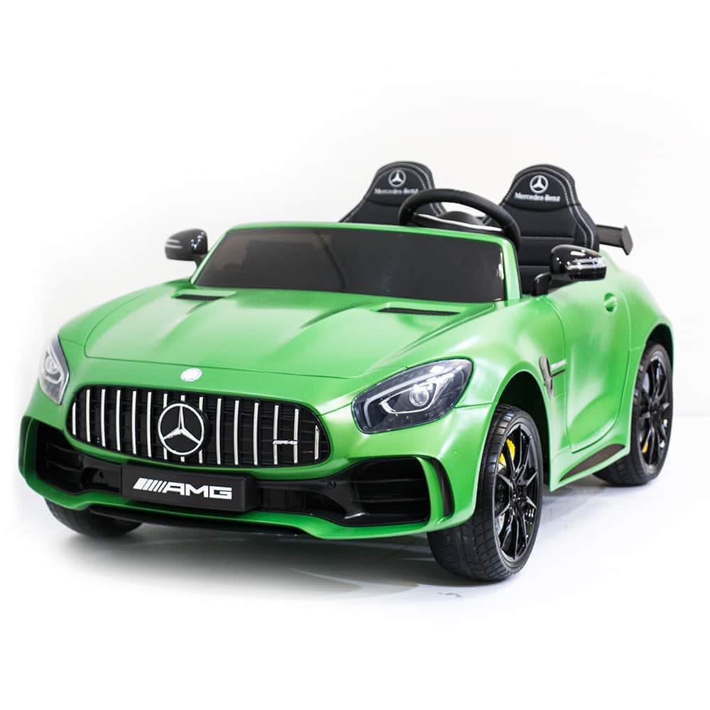 картинка Электромобиль Harley Bella Mercedes-Benz GT R 4x4 MP3 - HL289-MATTE-GREEN-4WD 