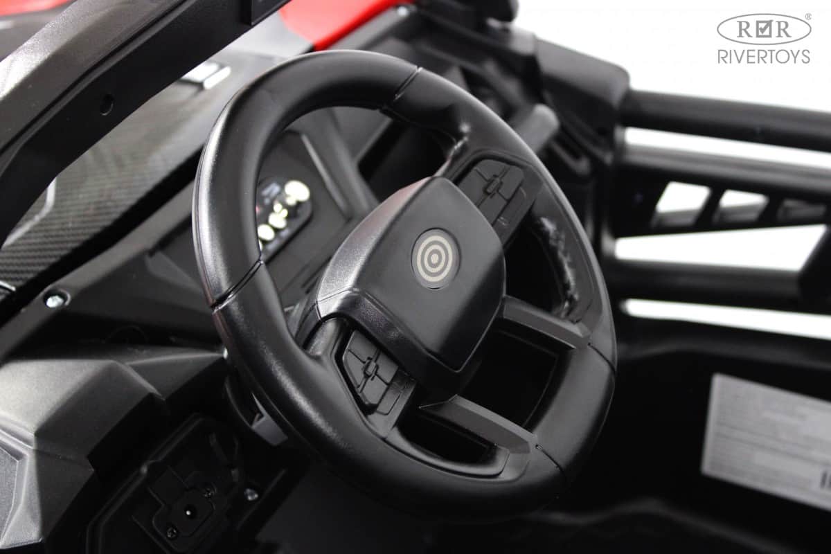 картинка Детский электромобиль K555KK 4WD 24V красный 