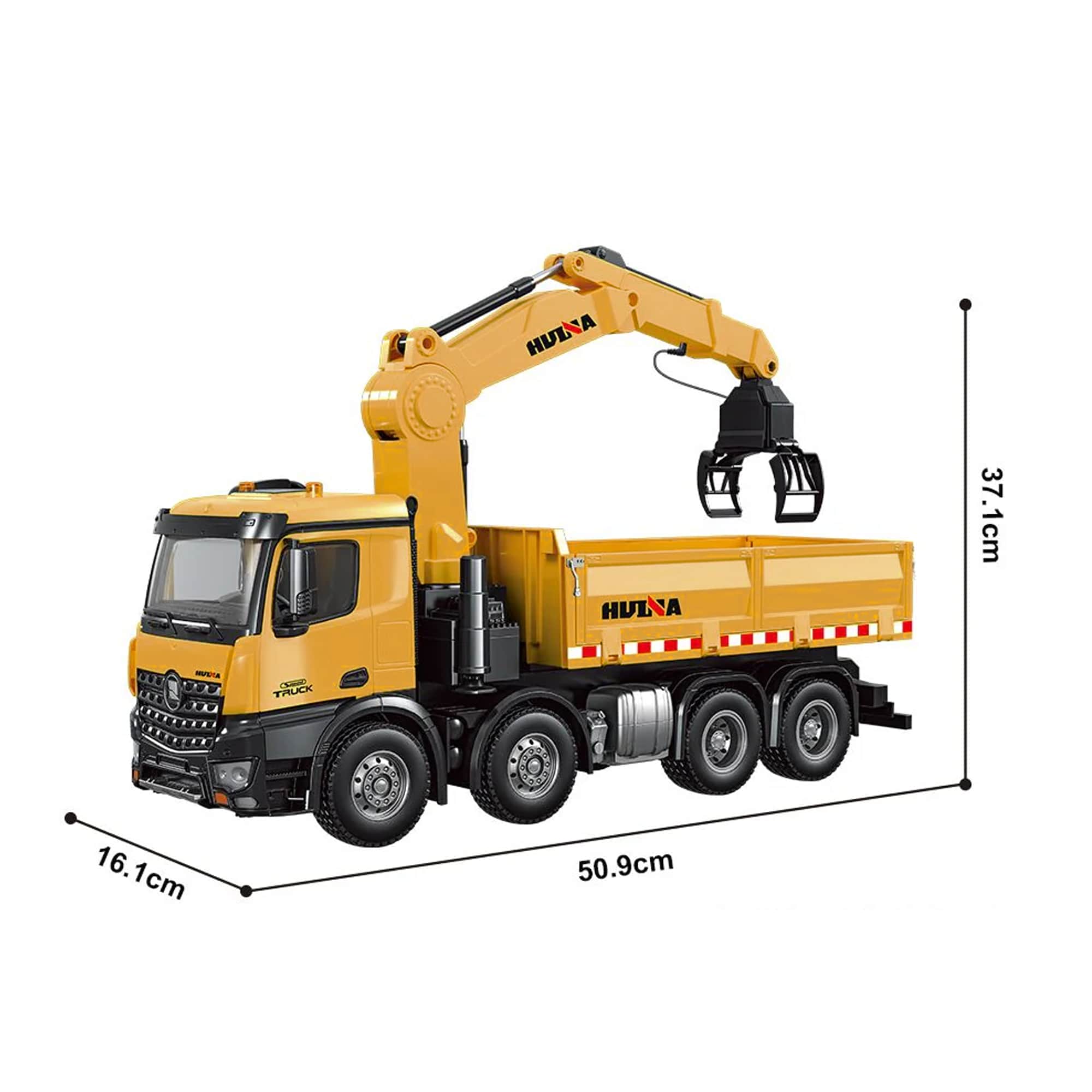 картинка Радиоуправляемый самосвал-кран-погрузчик HuiNa Toys 1:14 - HN1538 