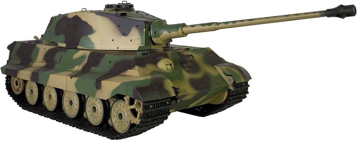 картинка Радиоуправляемый танк Heng Long King Tiger S version V7.0 масштаб 1:16 - 3888A-1-Upg-V7 