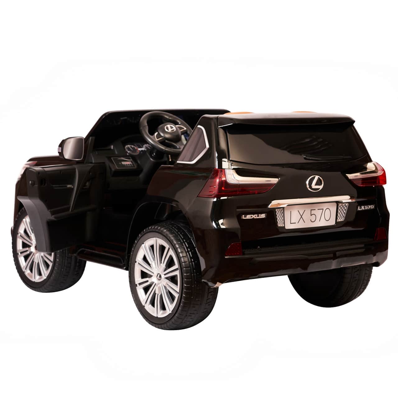 картинка Джип Lexus LX 570 Черный краска 
