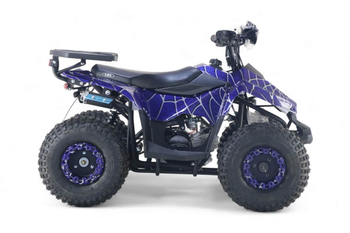 картинка Детский квадроцикл LEON 49CC синий спайдер 