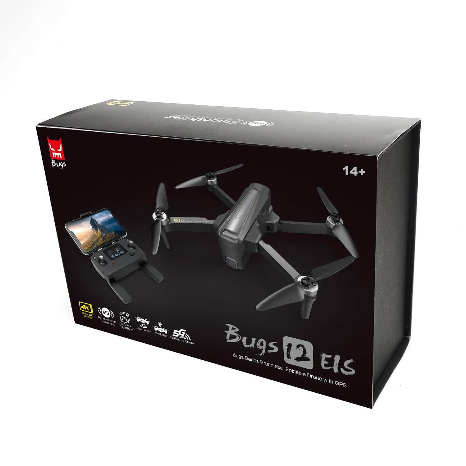 картинка Квадрокоптер MJX B12 EIS 4K 5G WIFI RTF - B12EIS 