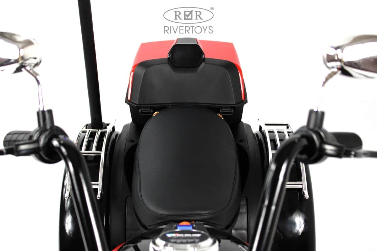 картинка Детский электротрицикл K003PX красный 