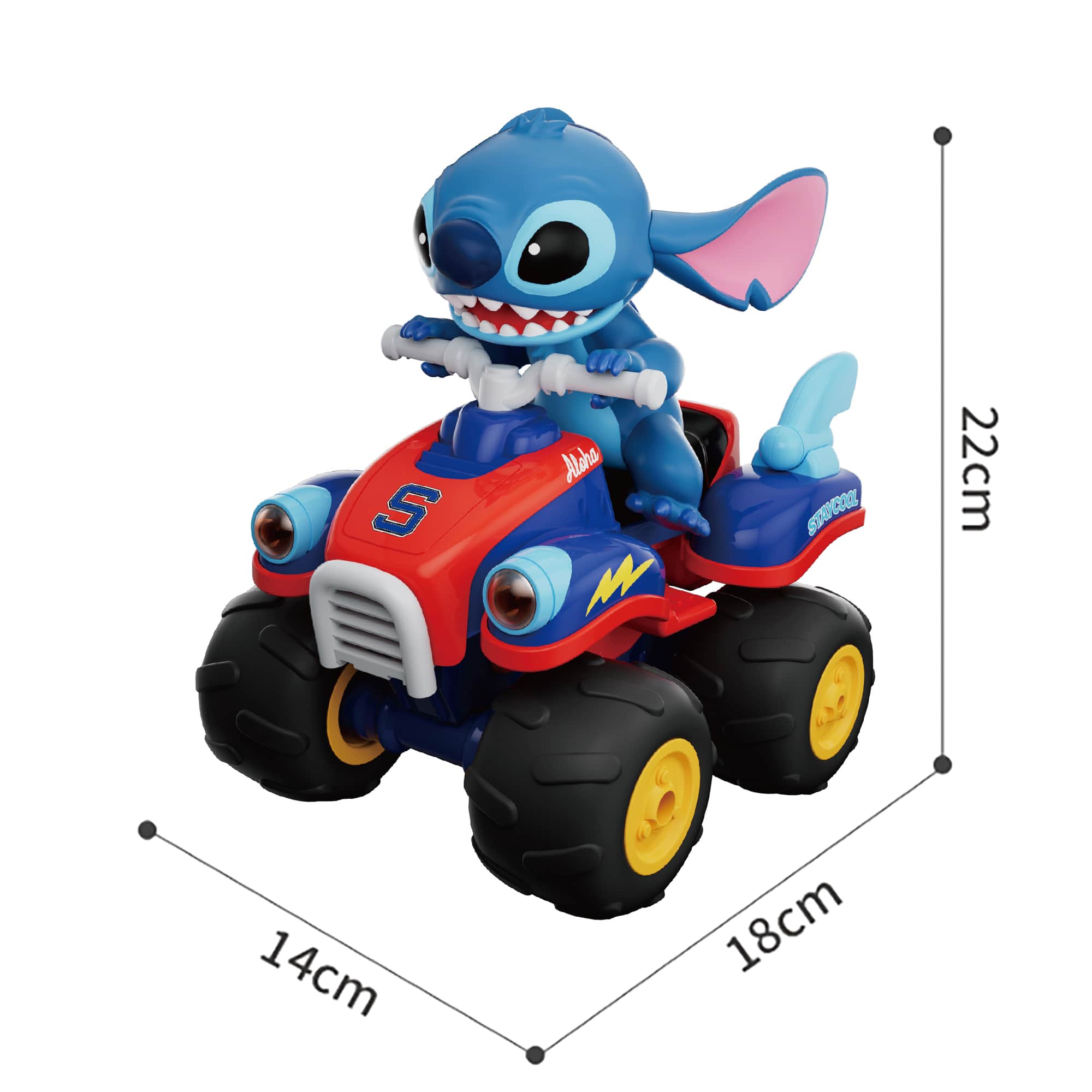 картинка Квадроцикл на пульте Disney Stitch - MKB-5588-D511 