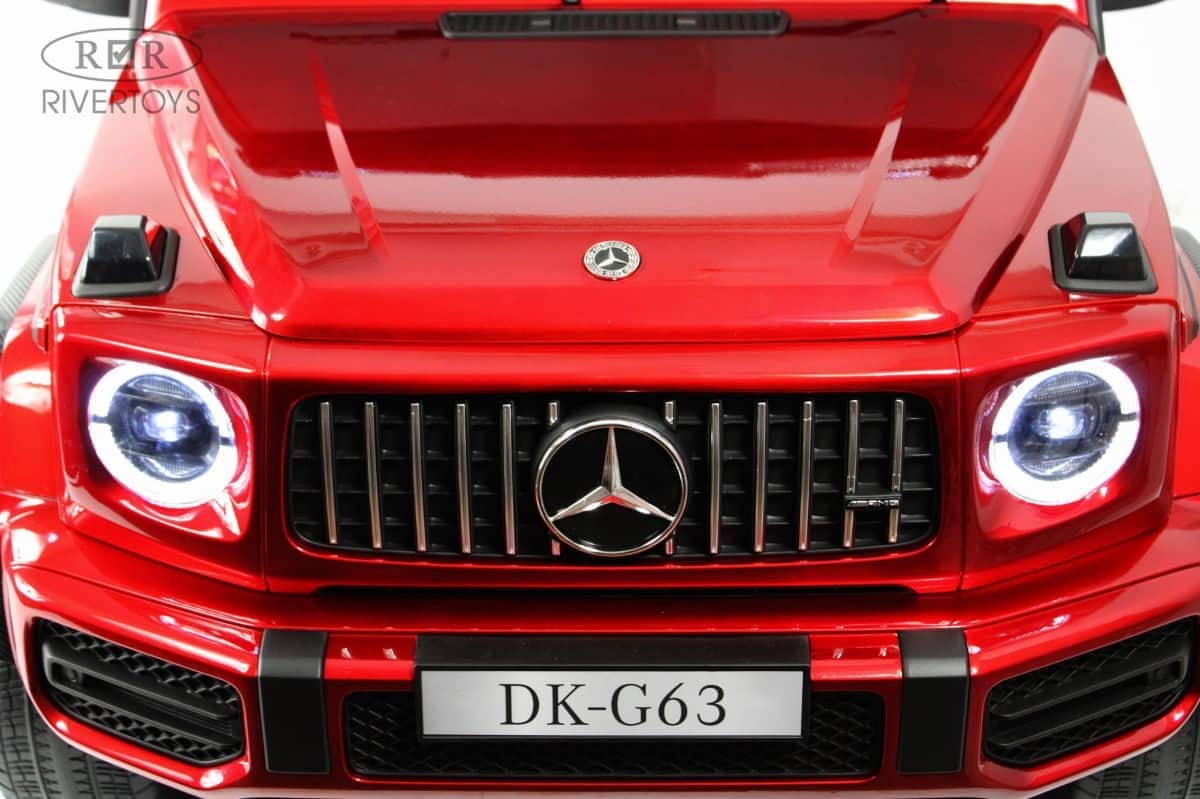 картинка Детский электромобиль Mercedes Benz G63 Y777YY красный глянец 