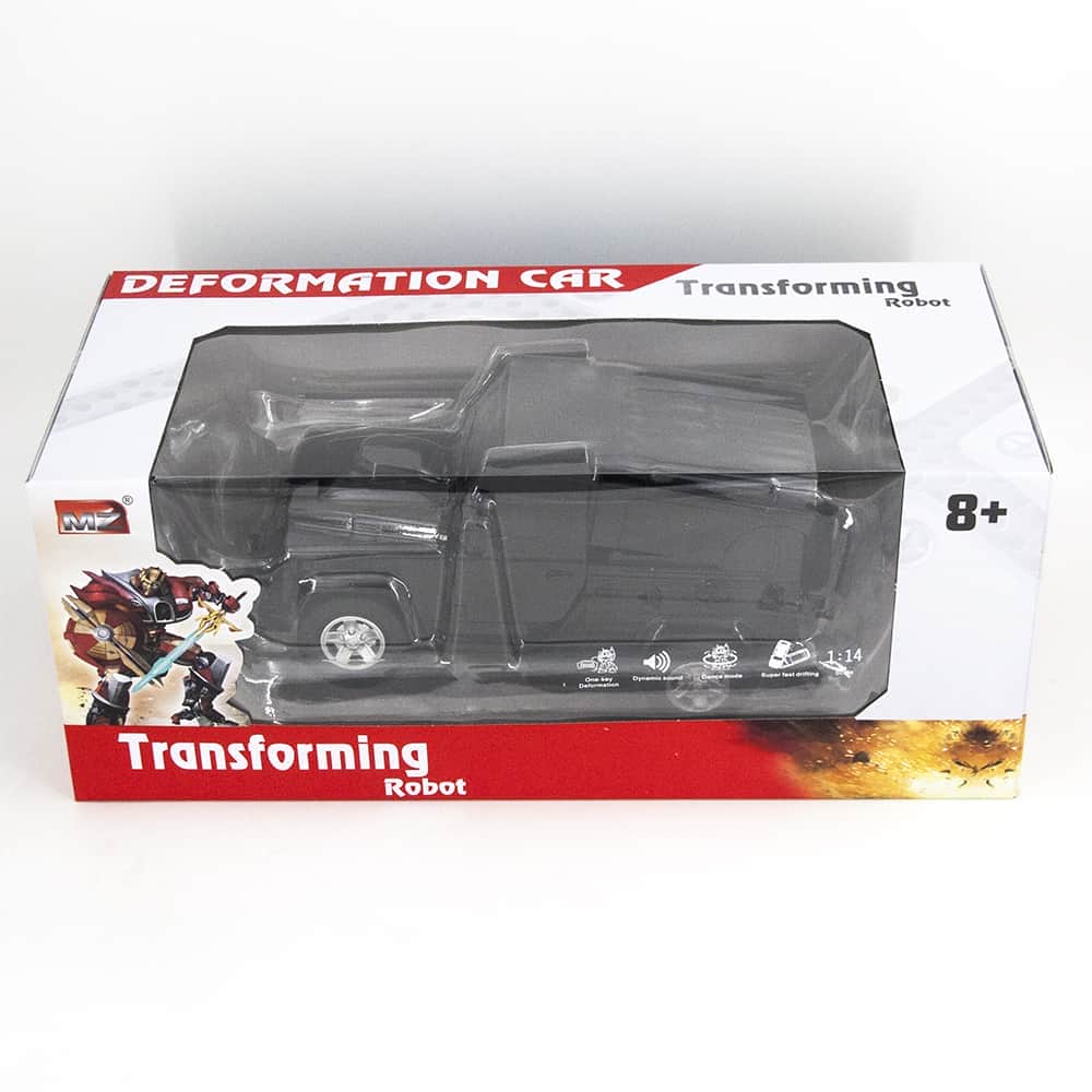 картинка Радиоуправляемый трансформер MZ Land Rover Defender Black 1:14 - 2805P-B 