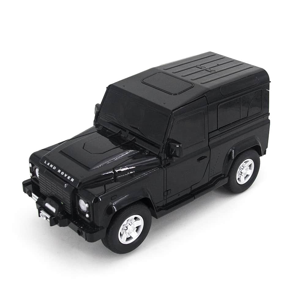 картинка Радиоуправляемый трансформер MZ Land Rover Defender Black 1:14 - 2805P-B 
